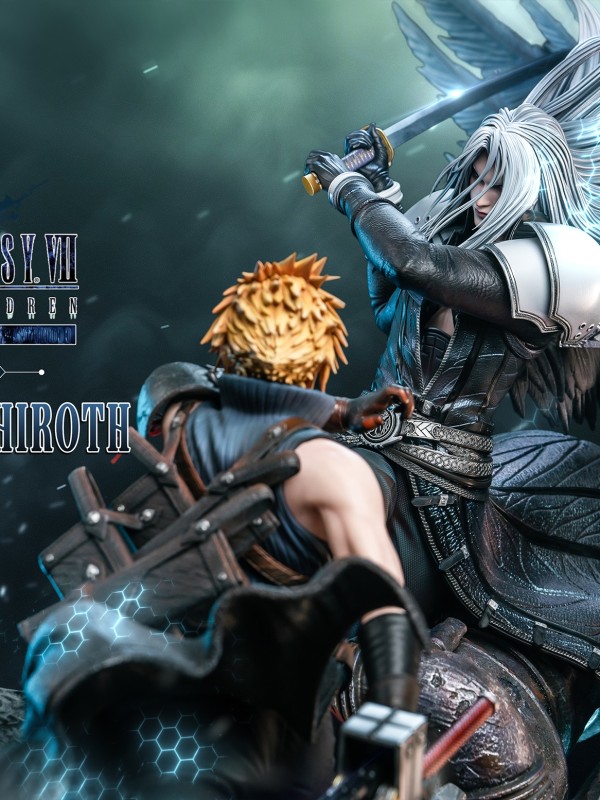 Fantasy Studio Final Fantasy Sephiroth vs Cloud Strife 1/4 Statue